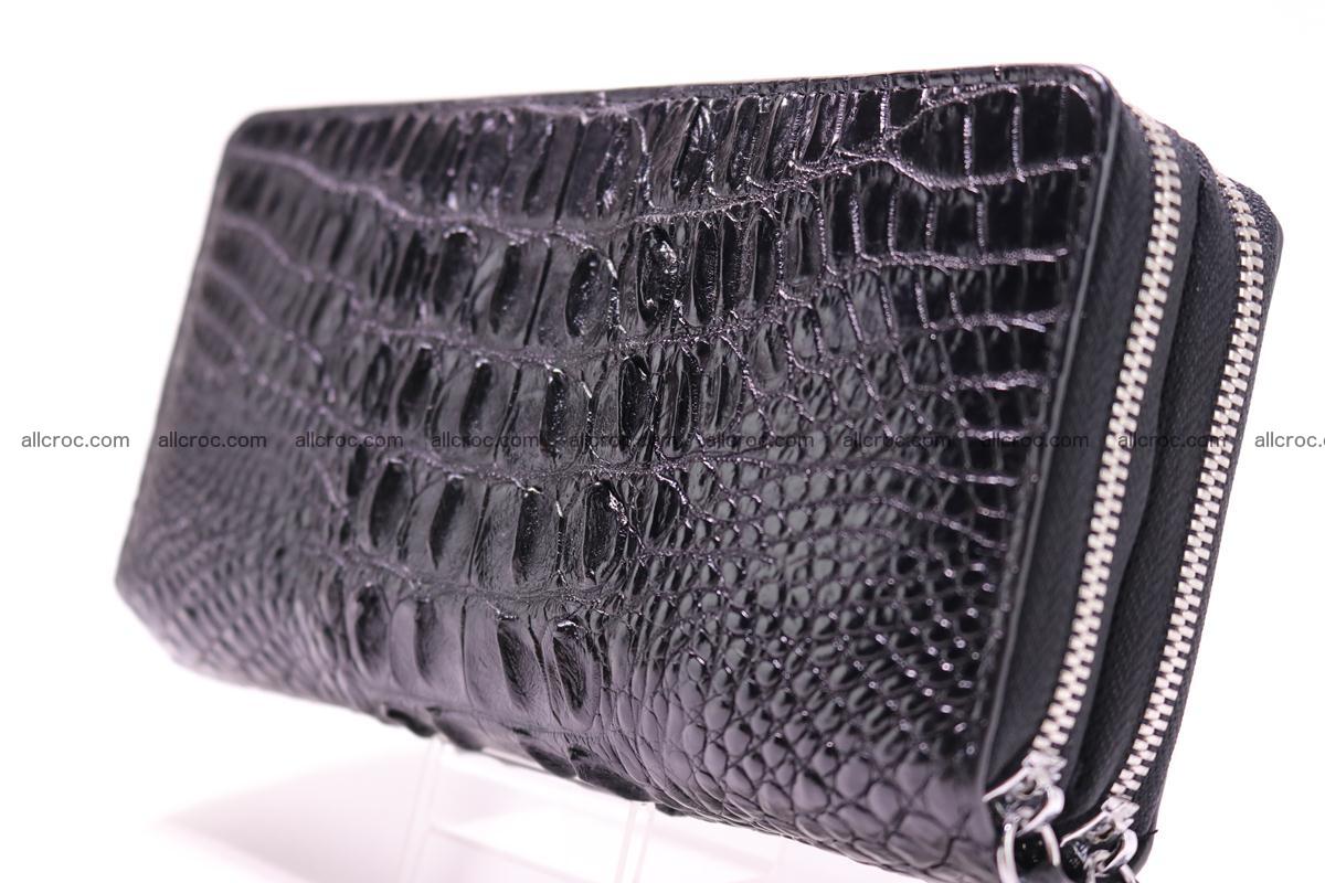 Crocodile wallet with 2zip 300 Foto 2