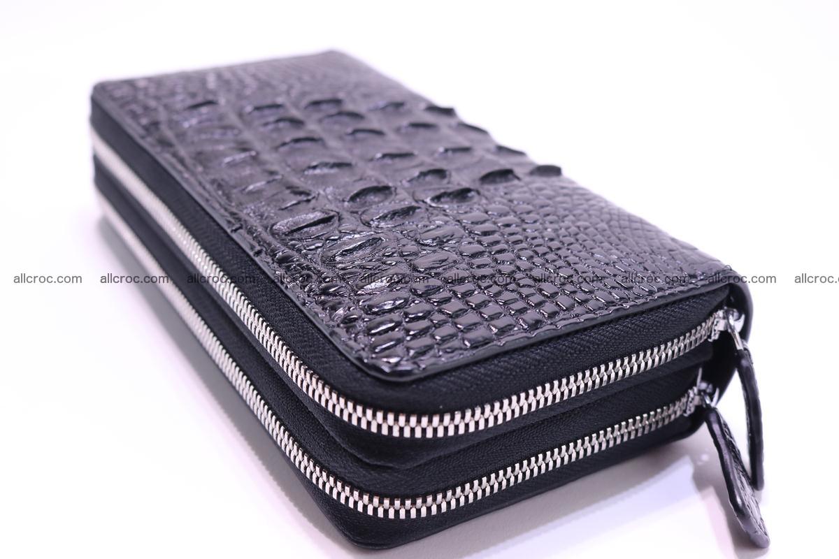 Crocodile wallet with 2zip 300 Foto 4