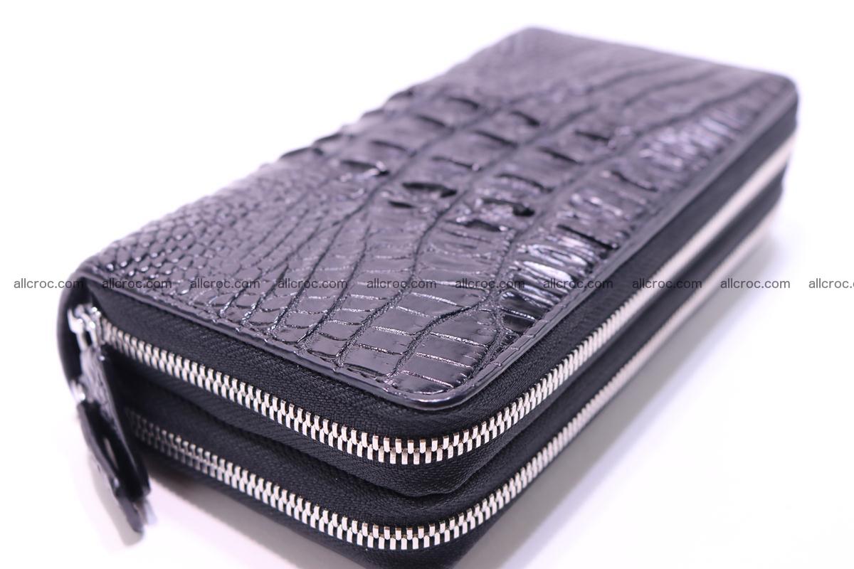 Crocodile wallet with 2zip 300 Foto 6