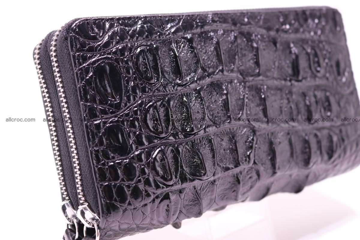 Crocodile wallet with 2zip 301 Foto 3