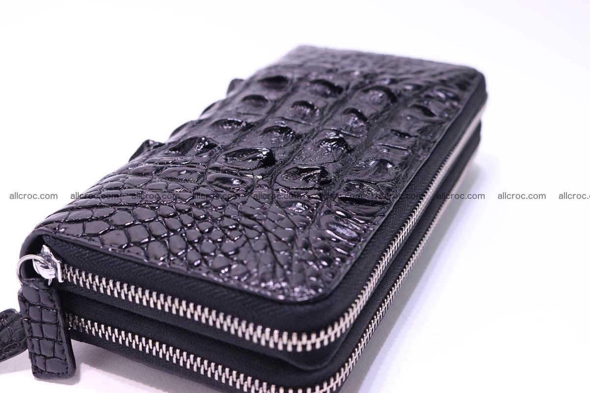 Crocodile wallet with 2zip 301 Foto 4