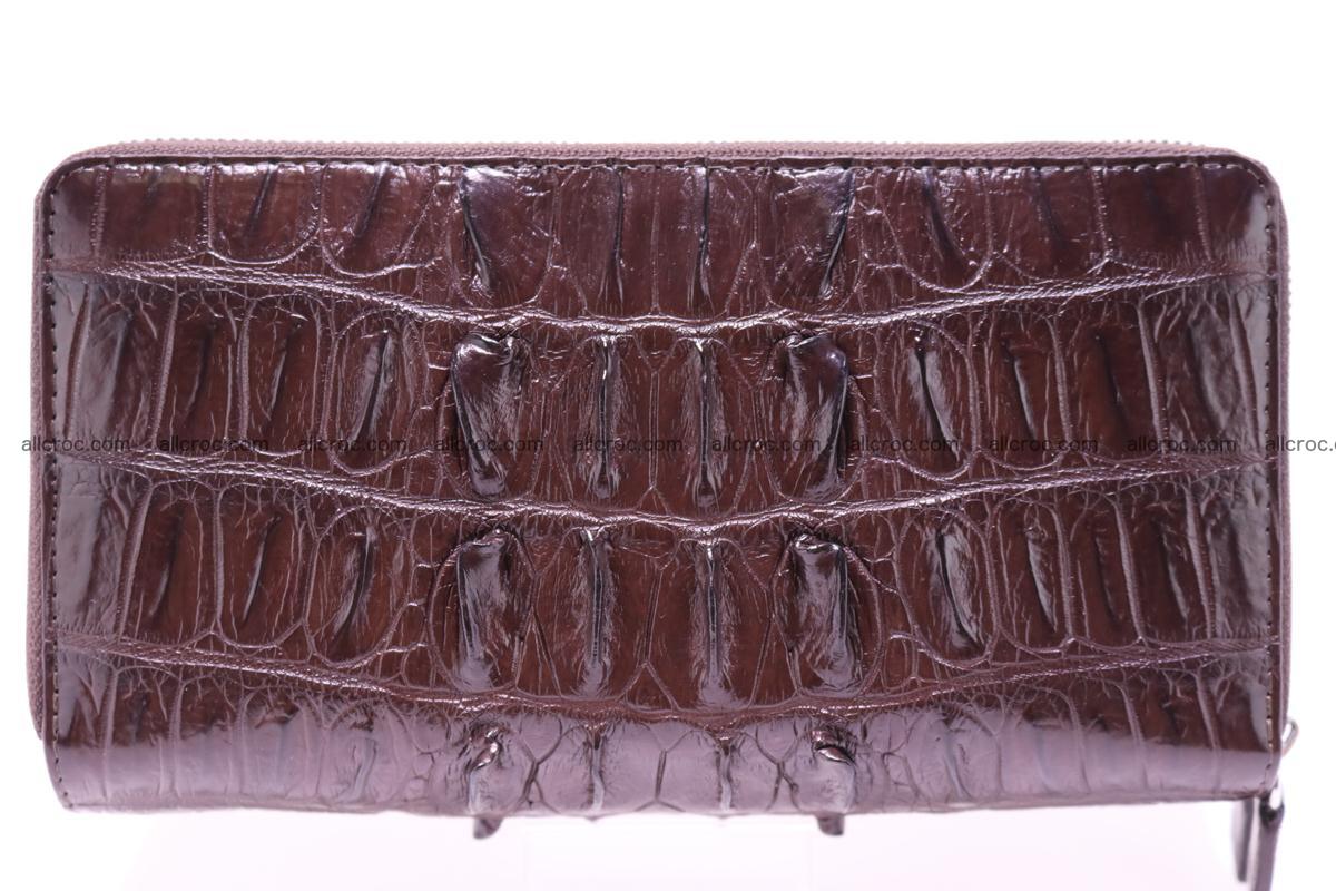 Crocodile wallet with 2zip 302 Foto 1