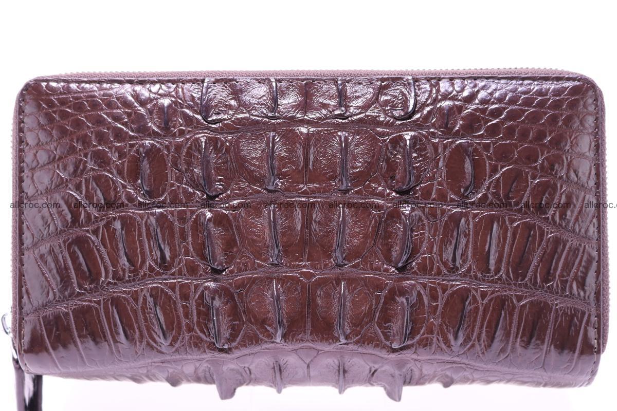Crocodile wallet with 2zip 302 Foto 0