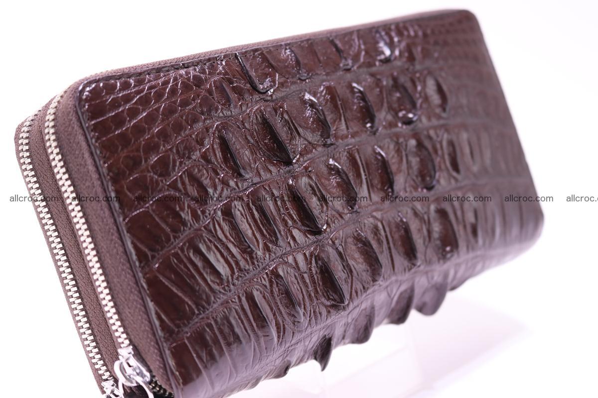 Crocodile wallet with 2zip 302 Foto 3