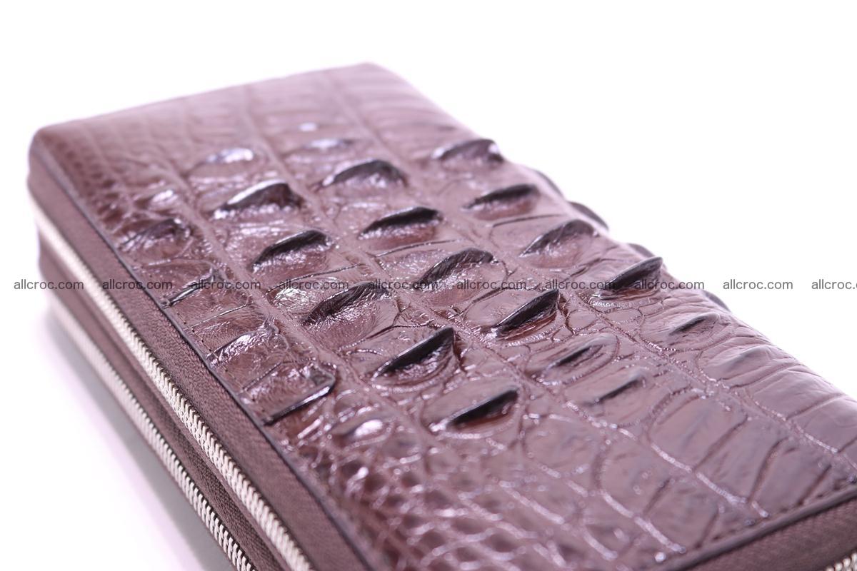 Crocodile wallet with 2zip 302 Foto 5