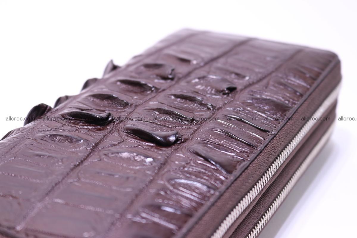 Crocodile wallet with 2zip 302 Foto 7