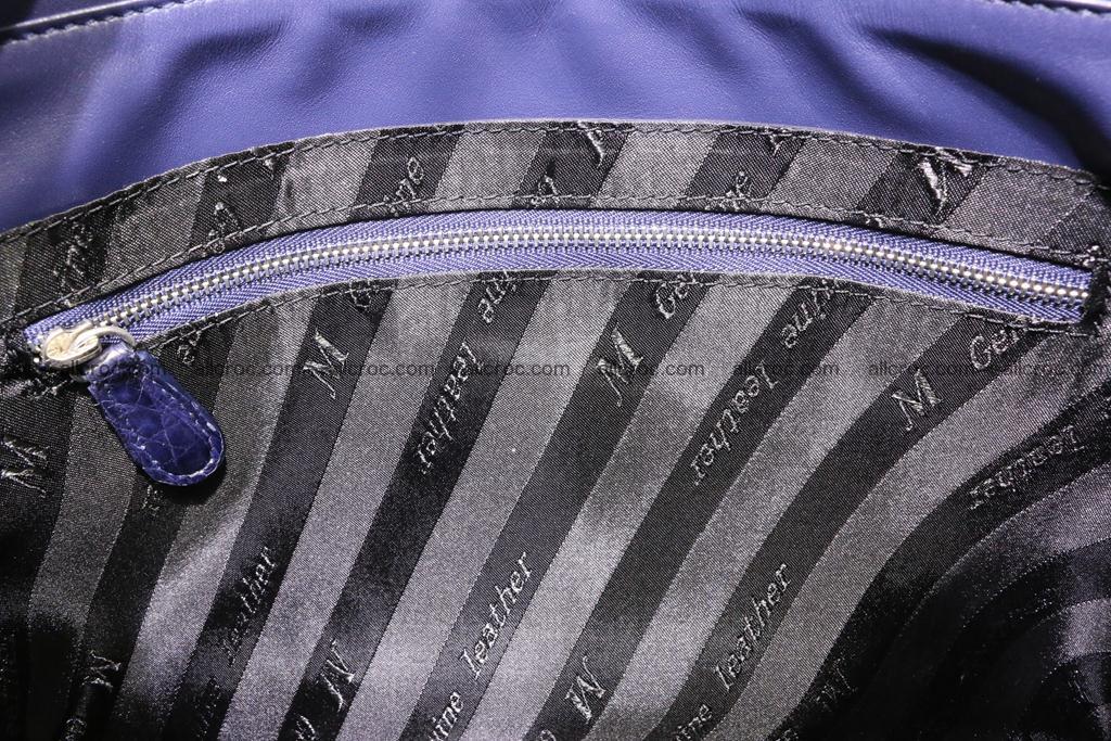 crocodile skin women's handbag 391 Foto 16