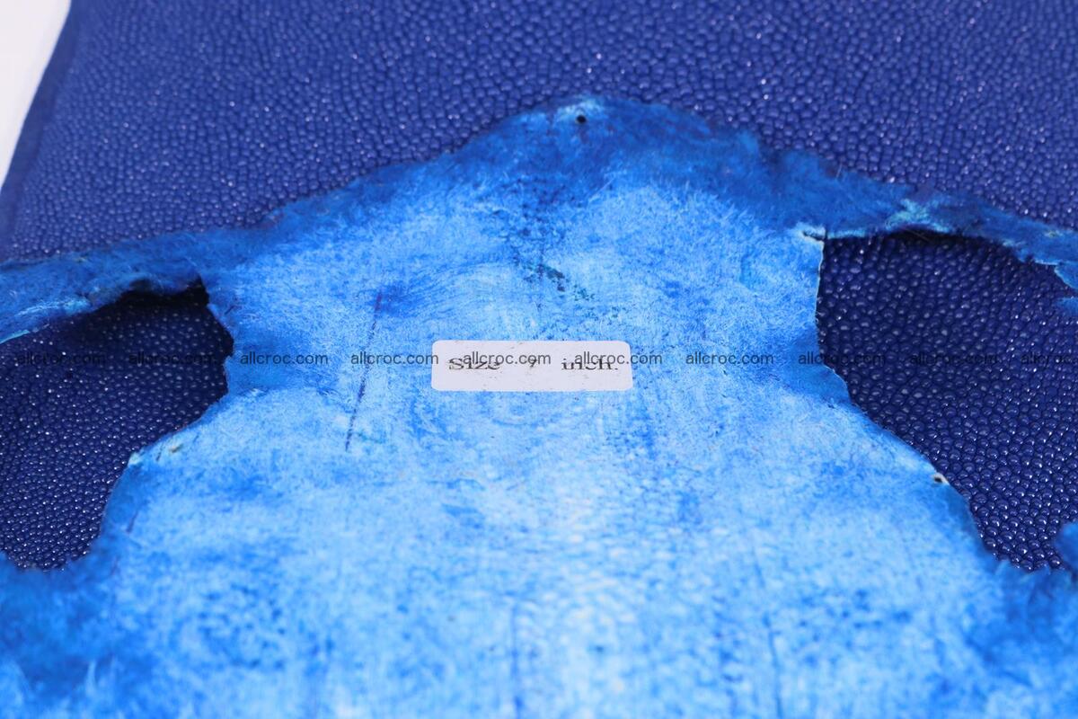 Stingray skin long shape 7 inches 1282 Foto 4