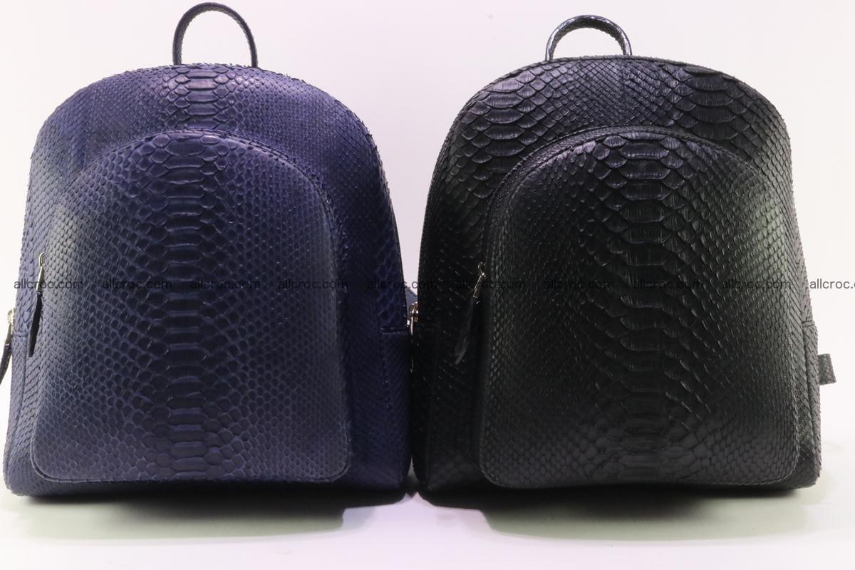 for blog Backpack from genuine python skin 225 Foto 0