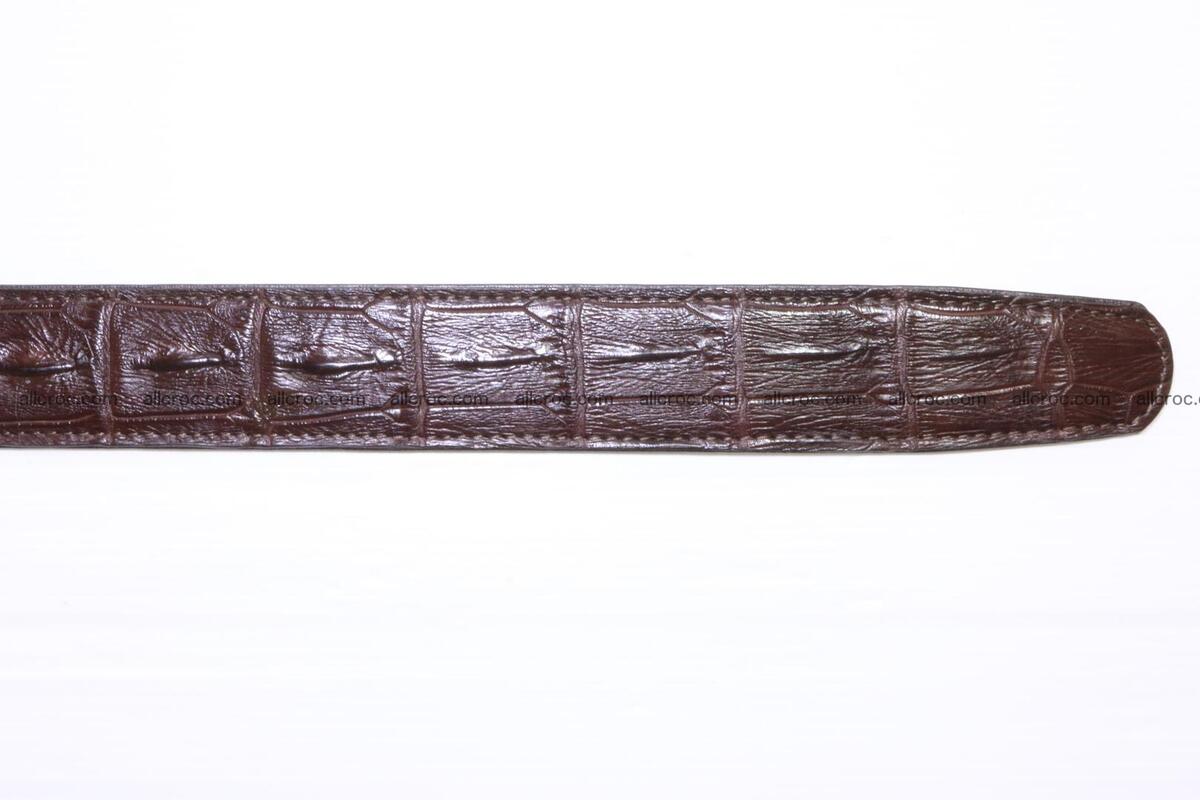 Genuine alligator leather Hornback belt 020 Foto 8
