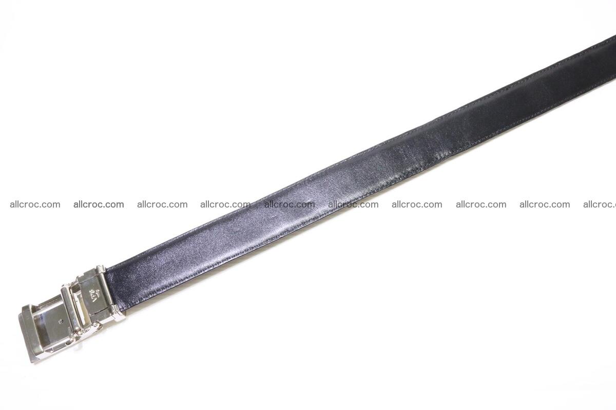Genuine alligator leather Hornback belt for overweight 024 Foto 10