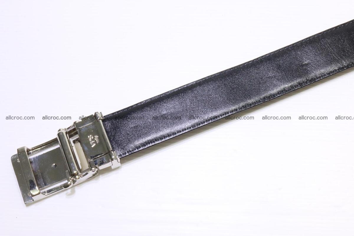 Genuine alligator leather Hornback belt for overweight 024 Foto 9