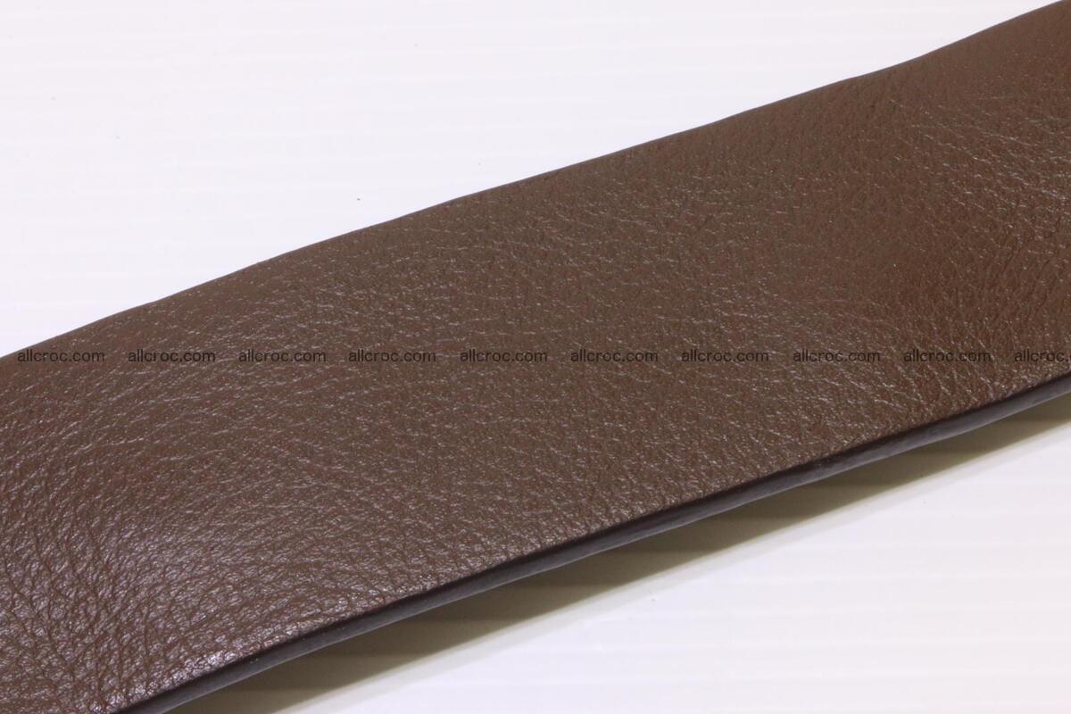 Genuine alligator leather Hornback belt 014 Foto 4