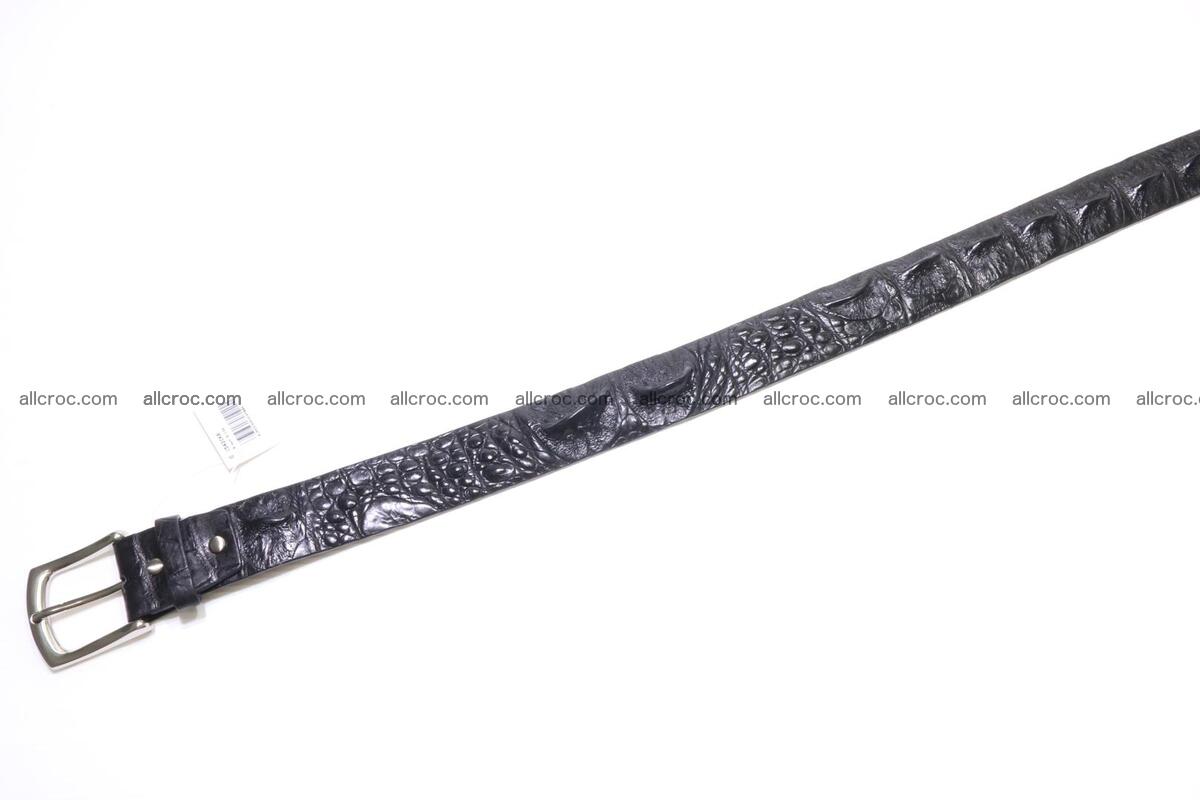 Genuine alligator leather Hornback belt 015 Foto 1