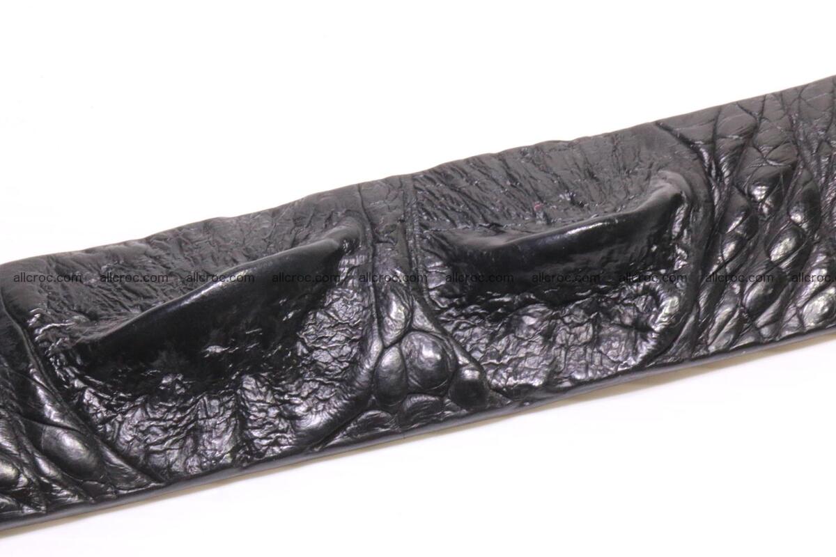 Genuine alligator leather Hornback belt 015 Foto 3