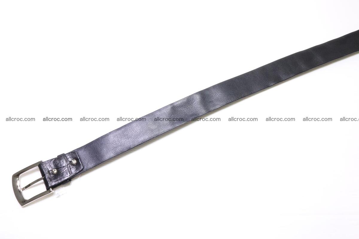Genuine alligator leather Hornback belt 015 Foto 2