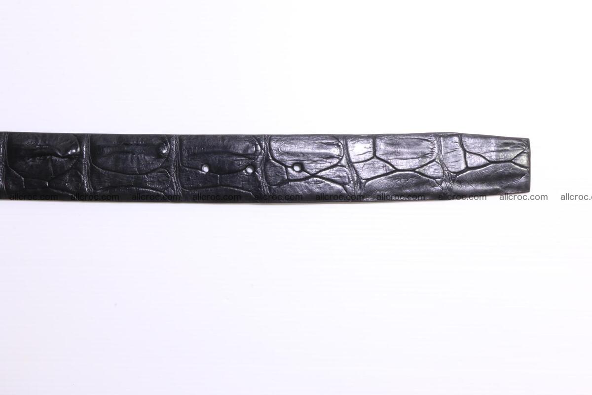 Genuine alligator leather Hornback belt 015 Foto 5