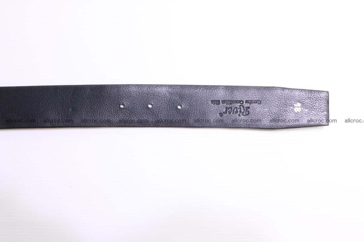 Genuine alligator leather Hornback belt 015 Foto 6