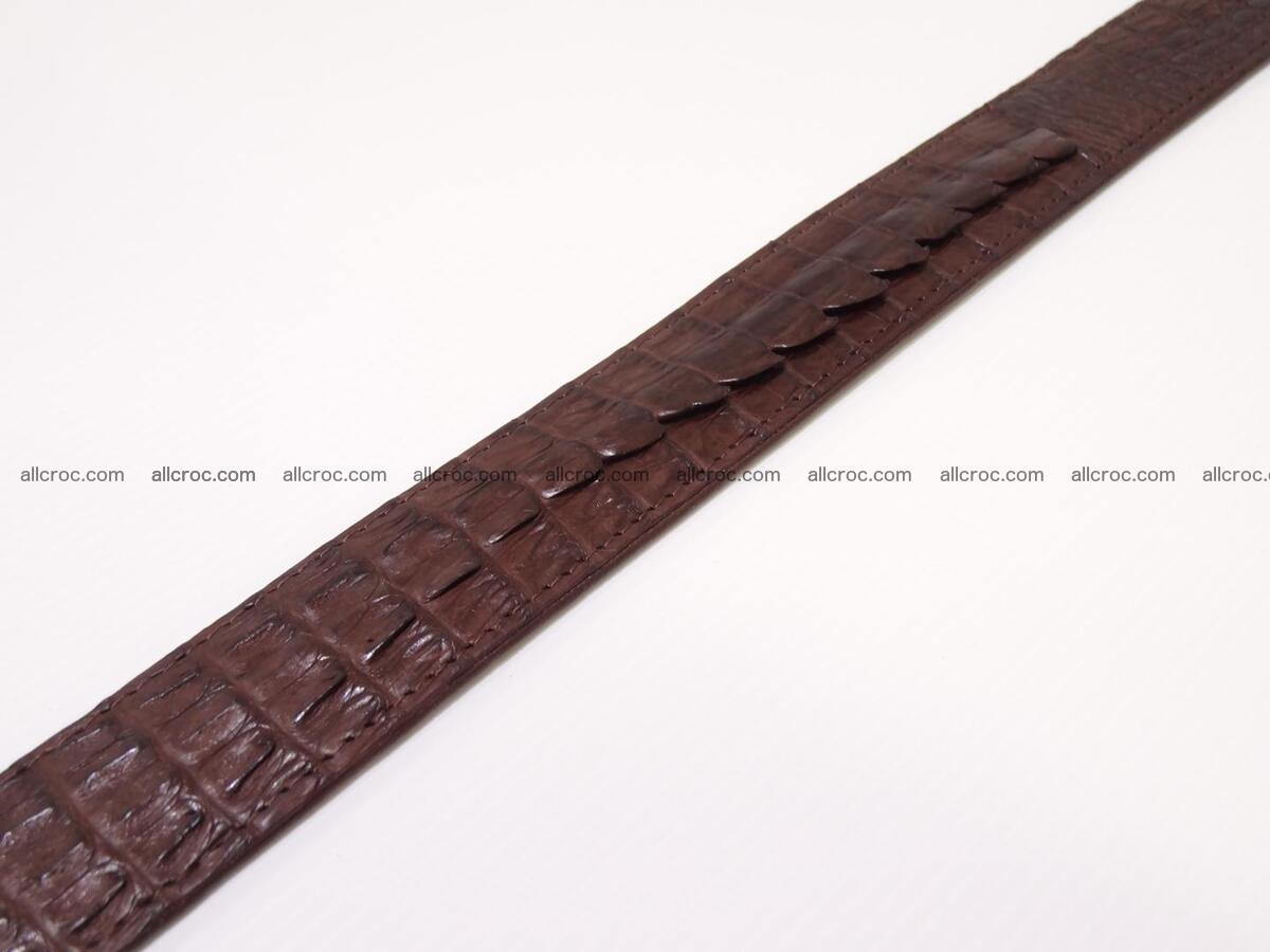 Genuine crocodile belt with real crocodile head 027 Foto 7