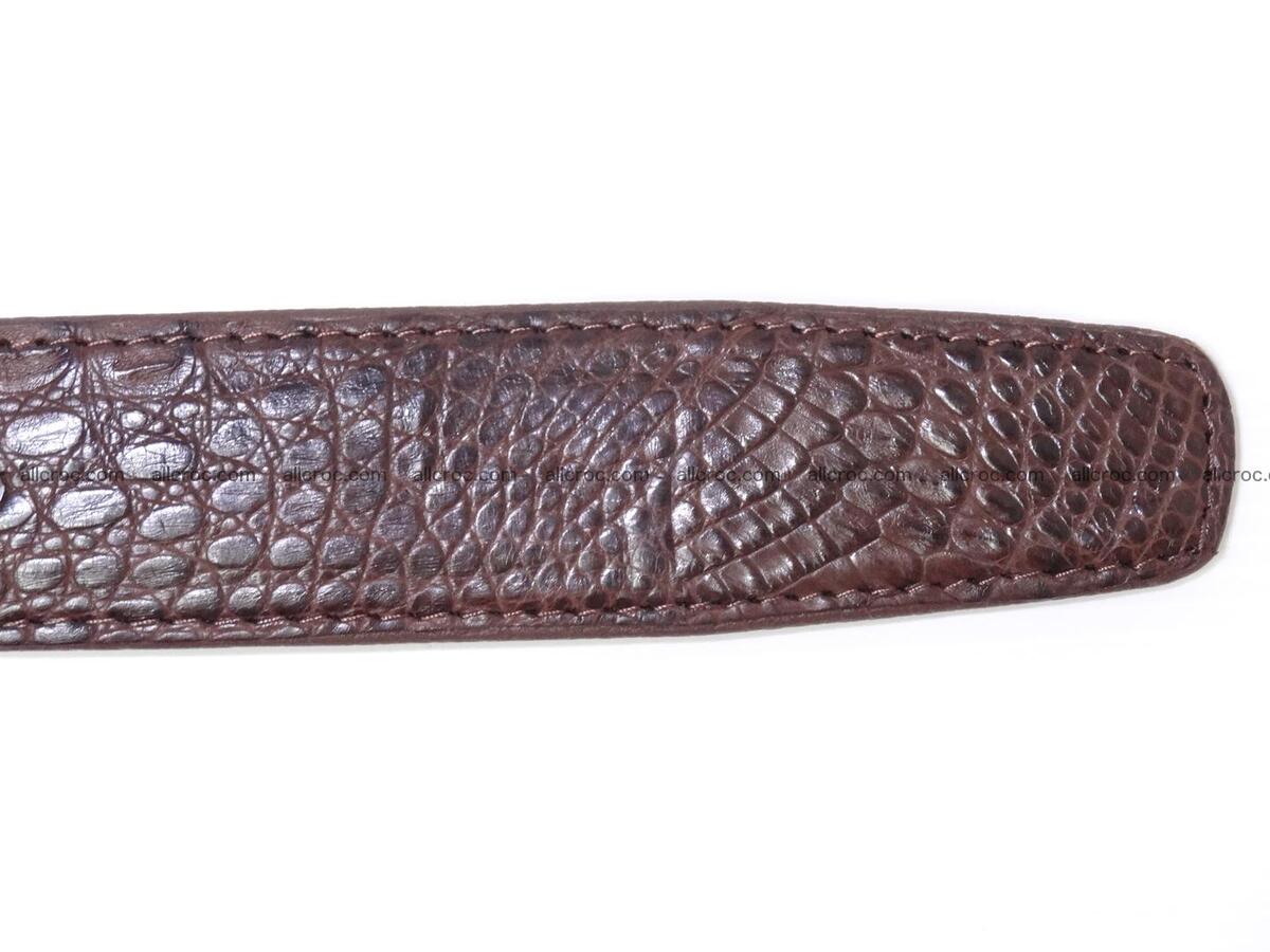 Genuine crocodile belt with real crocodile head 027 Foto 10