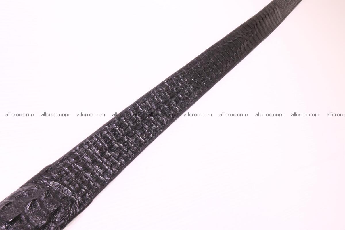 Genuine crocodile belt with real crocodile head 028 Foto 10