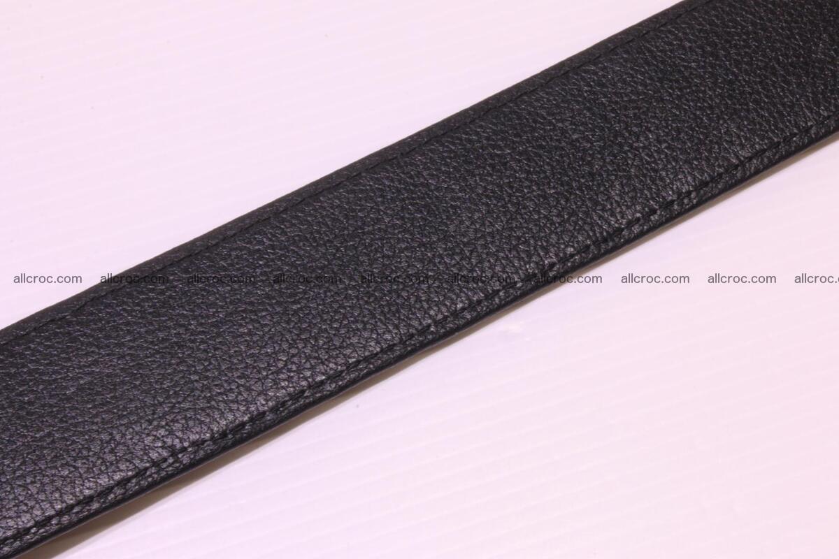 Genuine crocodile belt with real crocodile head 028 Foto 7