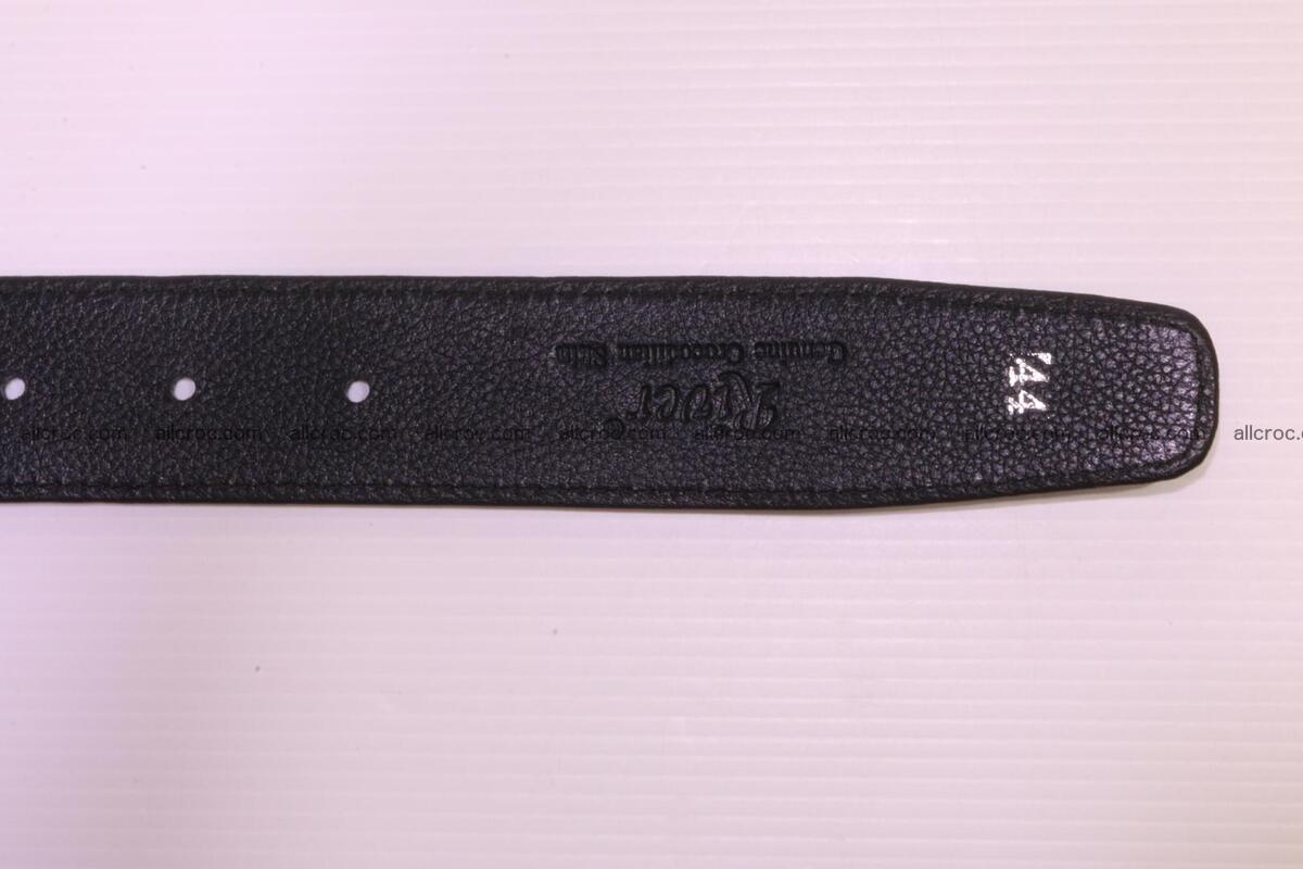 Genuine crocodile belt with real crocodile head 028 Foto 9