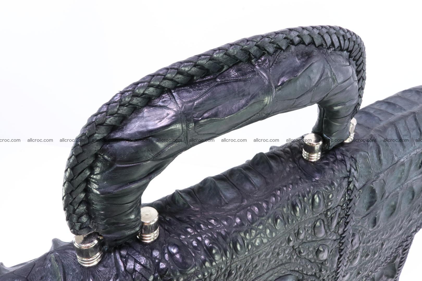 Hand braided crocodile skin briefcase 150 Foto 6