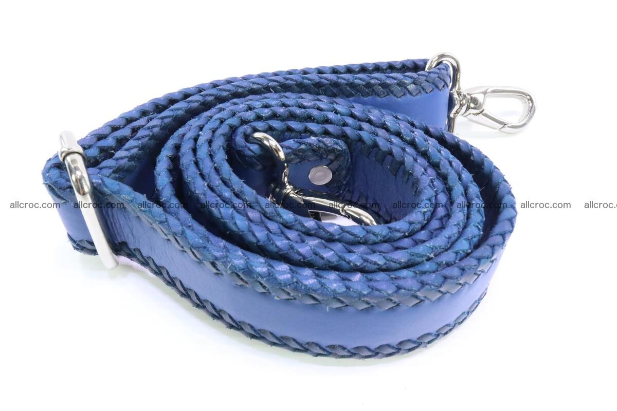 Hand braided crocodile skin briefcase 148 Foto 18