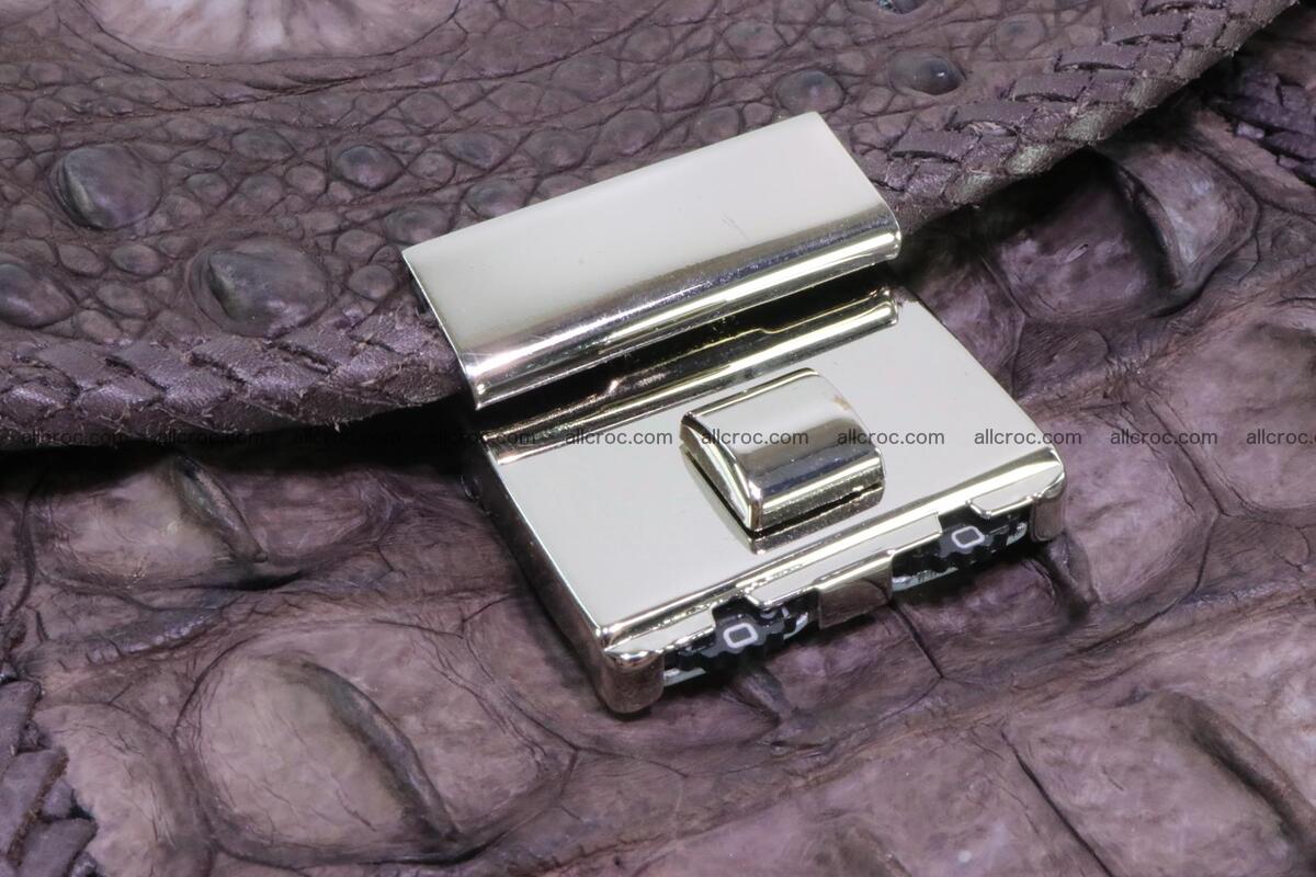Hand braided crocodile skin briefcase 149 Foto 7