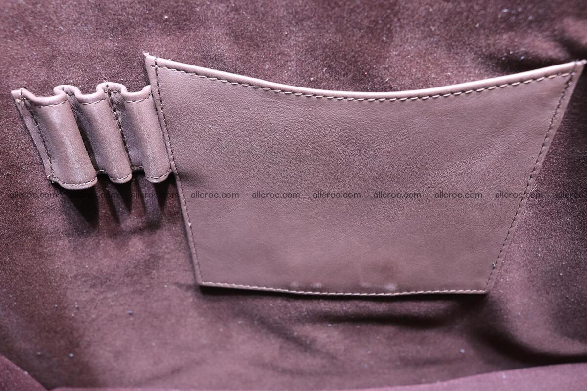 Hand braided crocodile skin briefcase 149 Foto 17