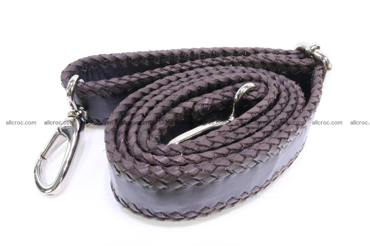 Hand braided crocodile skin briefcase 149 Foto 16