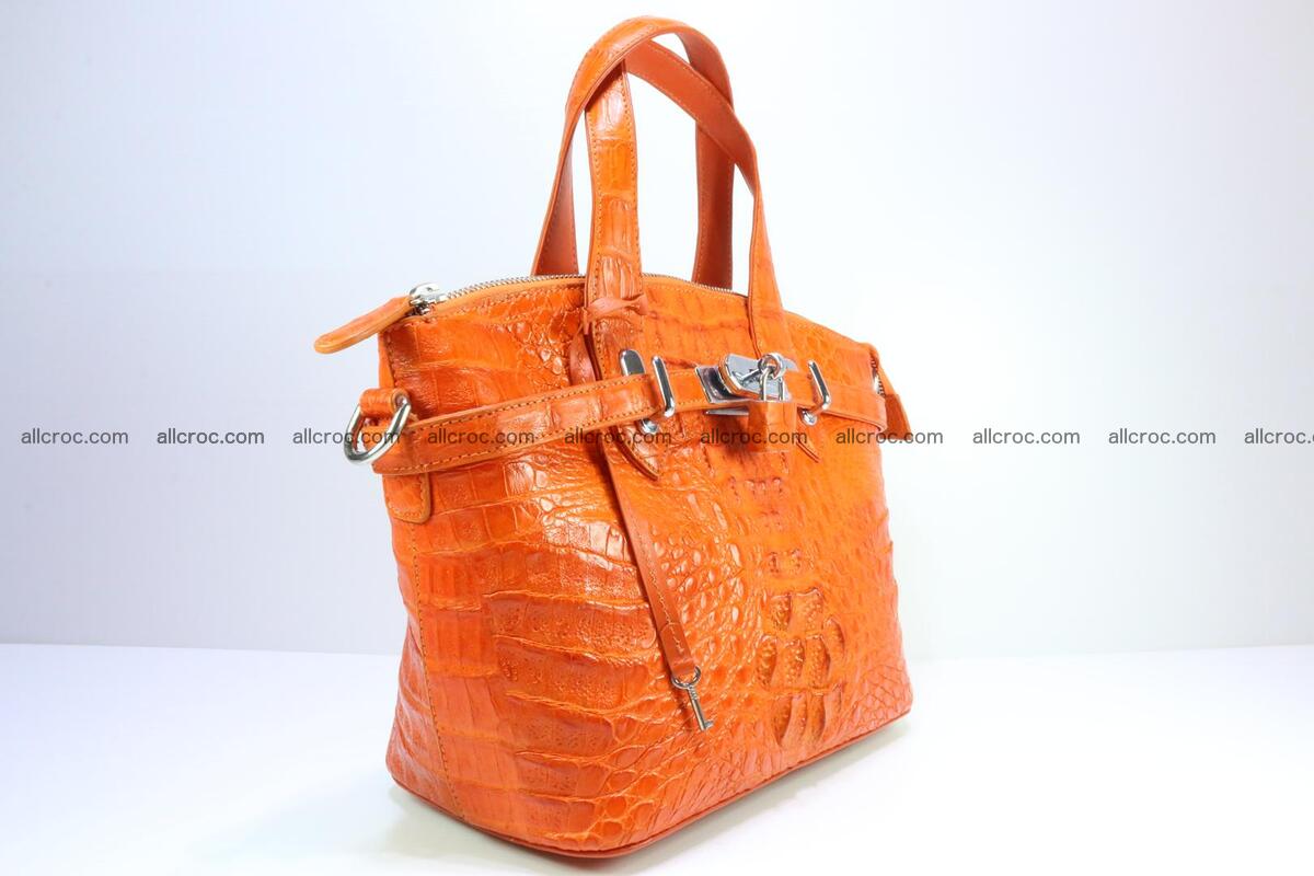 Genuine crocodile handbag for ladies 043 Foto 1