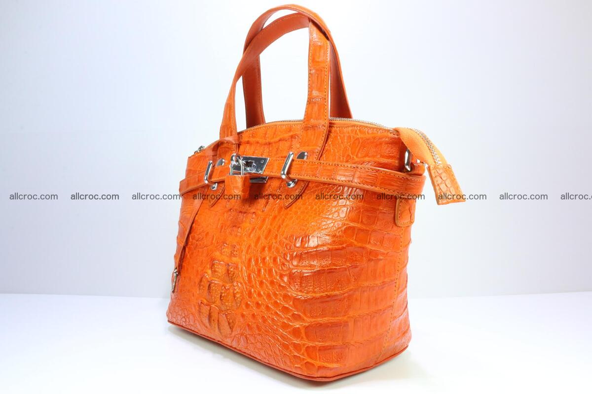Genuine crocodile handbag for ladies 043 Foto 2