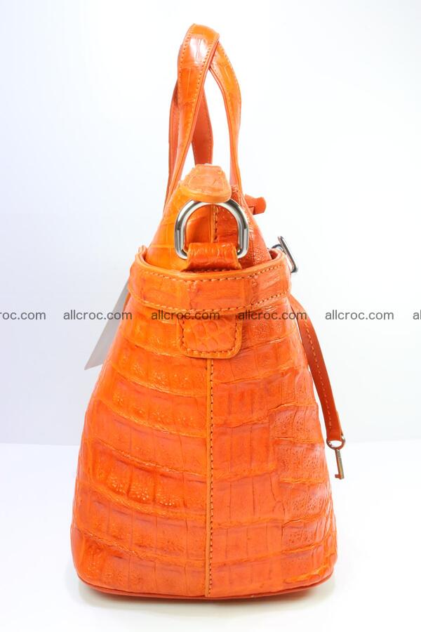 Genuine crocodile handbag for ladies 043 Foto 3