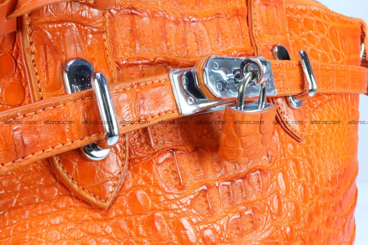 Genuine crocodile handbag for ladies 043 Foto 11