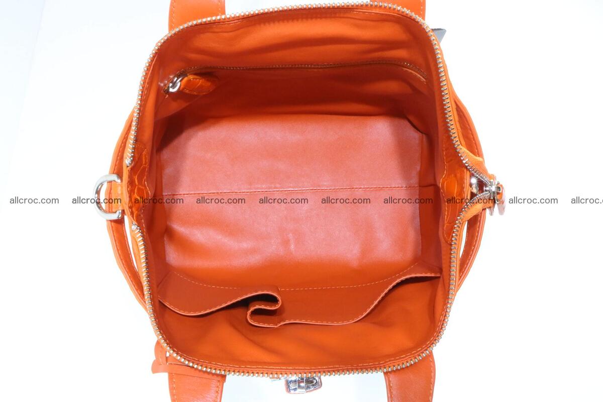Genuine crocodile handbag for ladies 043 Foto 15