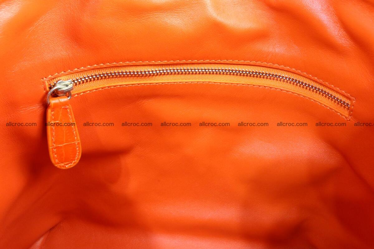 Genuine crocodile handbag for ladies 043 Foto 14