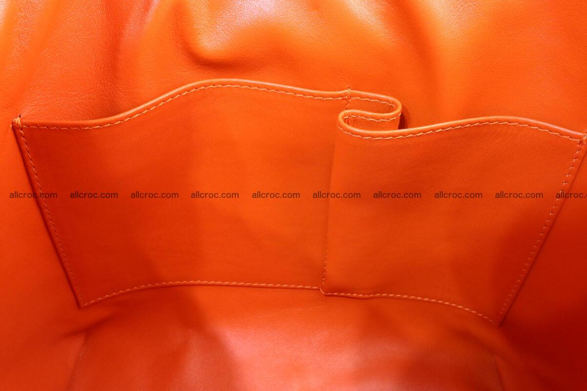 Genuine crocodile handbag for ladies 043 Foto 13