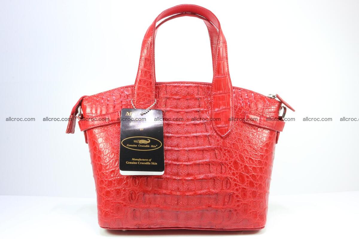 Genuine crocodile handbag for ladies 044 Foto 5