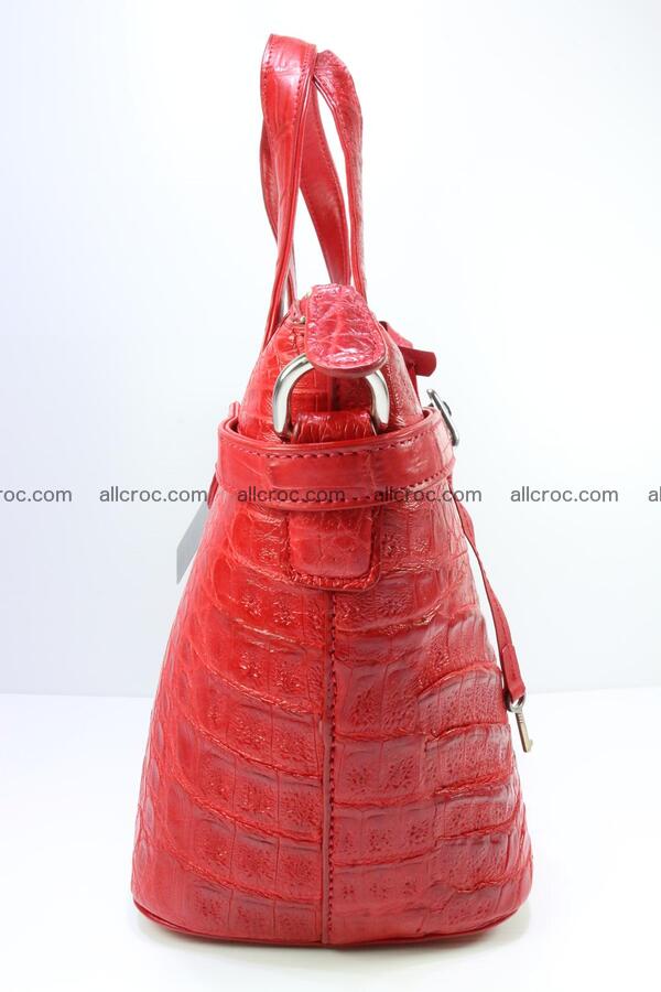 Genuine crocodile handbag for ladies 044 Foto 3