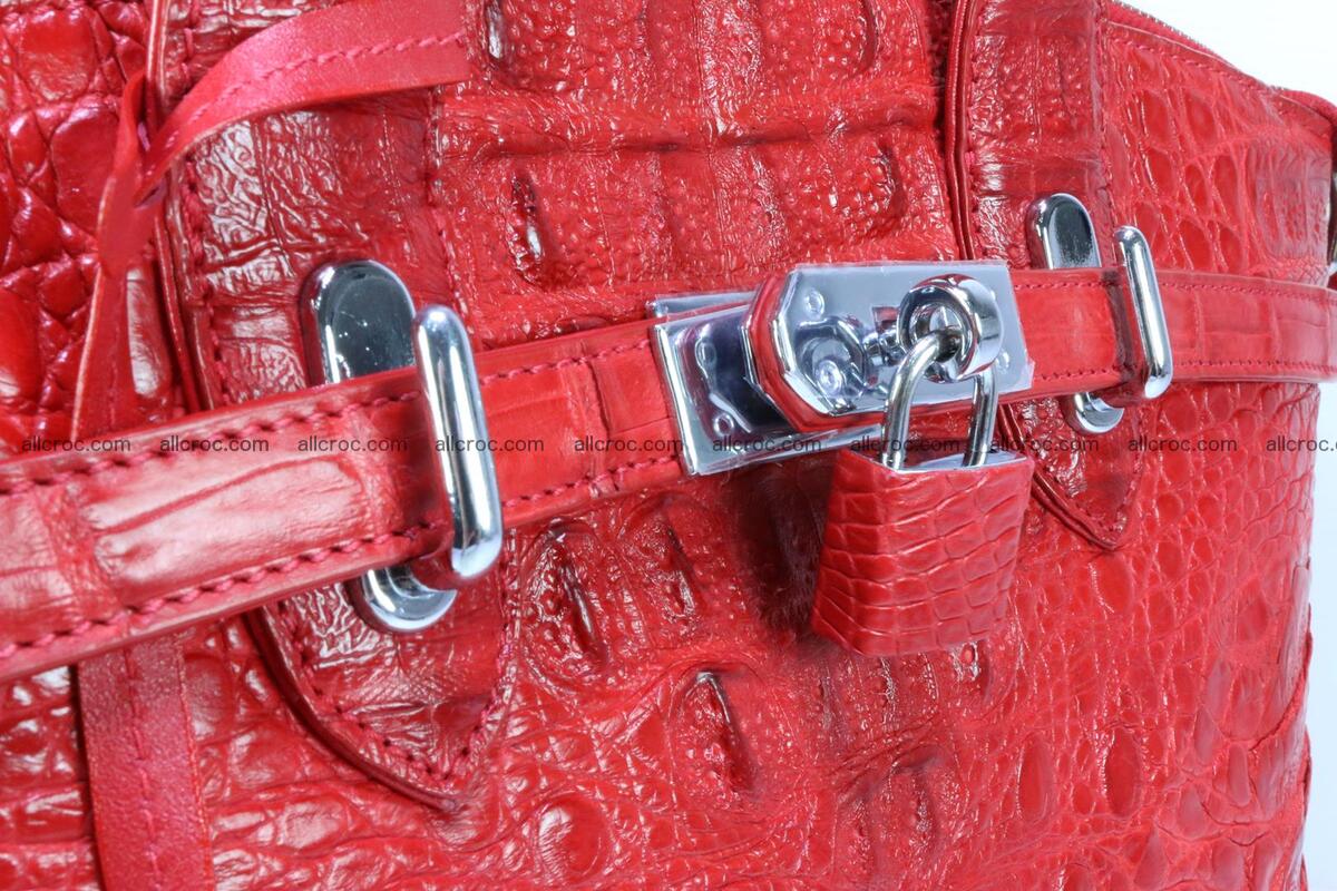 Genuine crocodile handbag for ladies 044 Foto 6