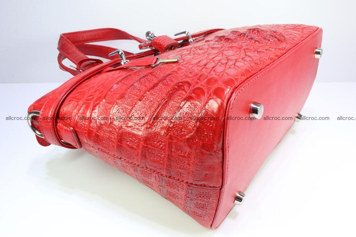 Genuine crocodile handbag for ladies 044 Foto 10