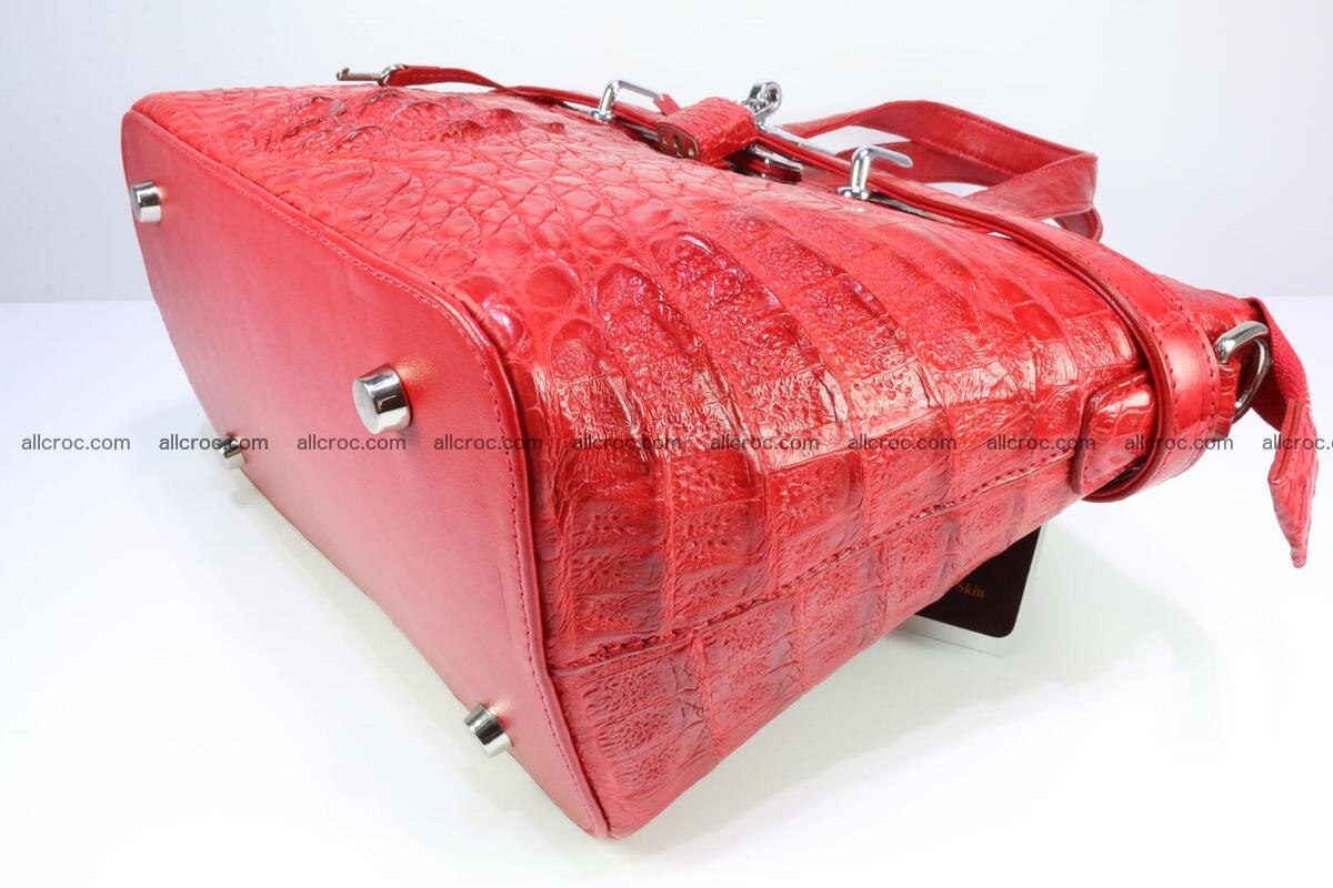 Genuine crocodile handbag for ladies 044 Foto 11