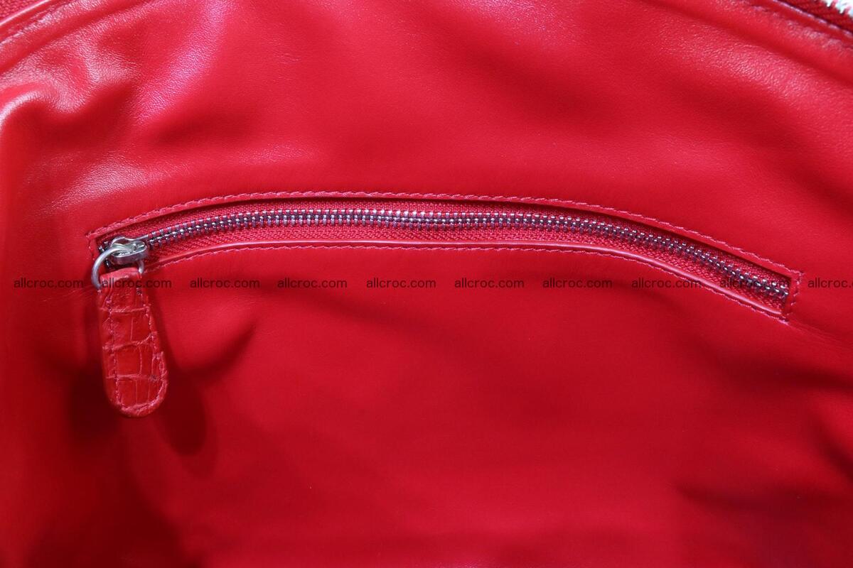 Genuine crocodile handbag for ladies 044 Foto 14