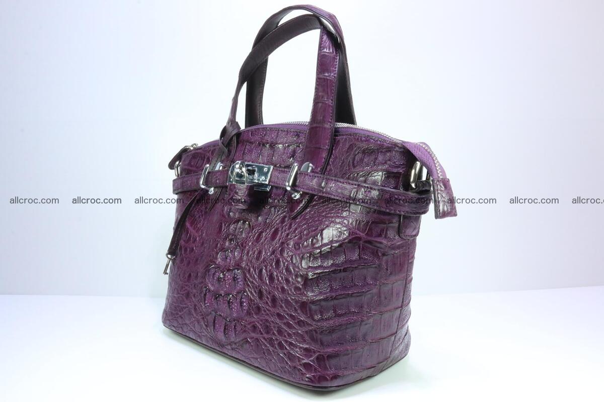 Genuine crocodile handbag for ladies 045 Foto 1
