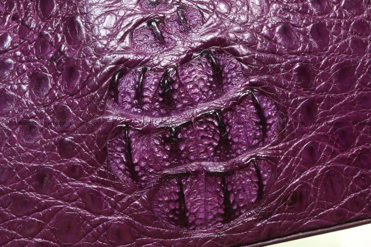 Genuine crocodile handbag for ladies 045 Foto 6