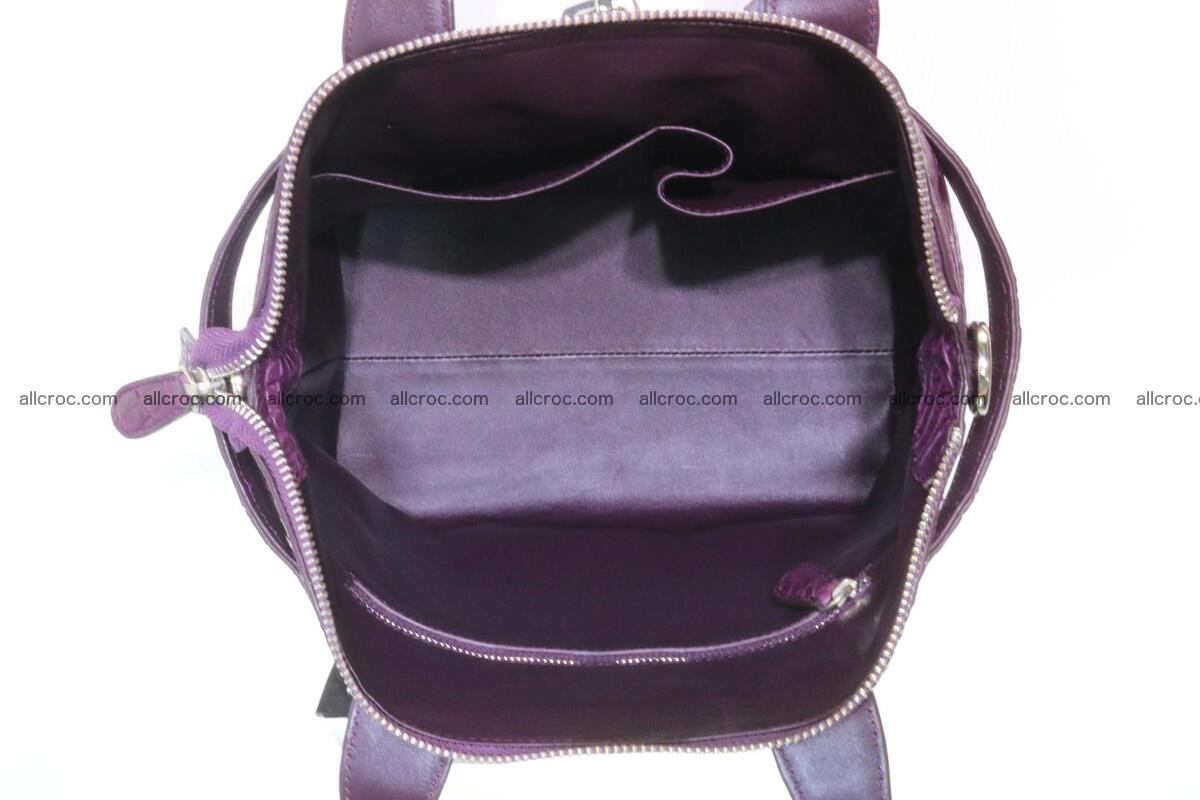 Genuine crocodile handbag for ladies 045 Foto 12