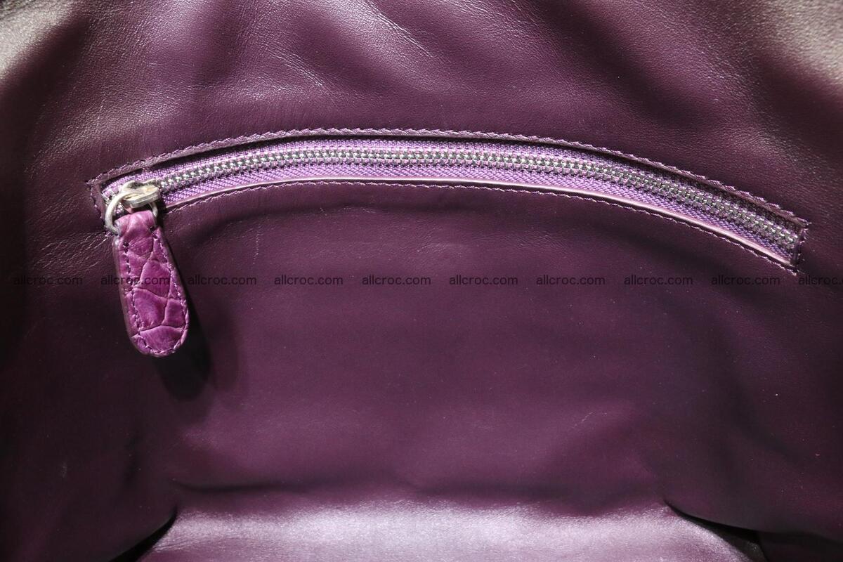 Genuine crocodile handbag for ladies 045 Foto 13