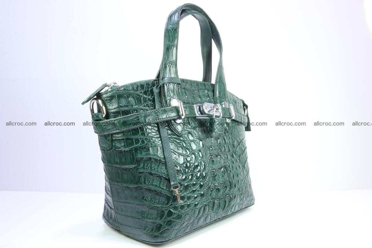 Genuine crocodile handbag for ladies 047 Foto 1